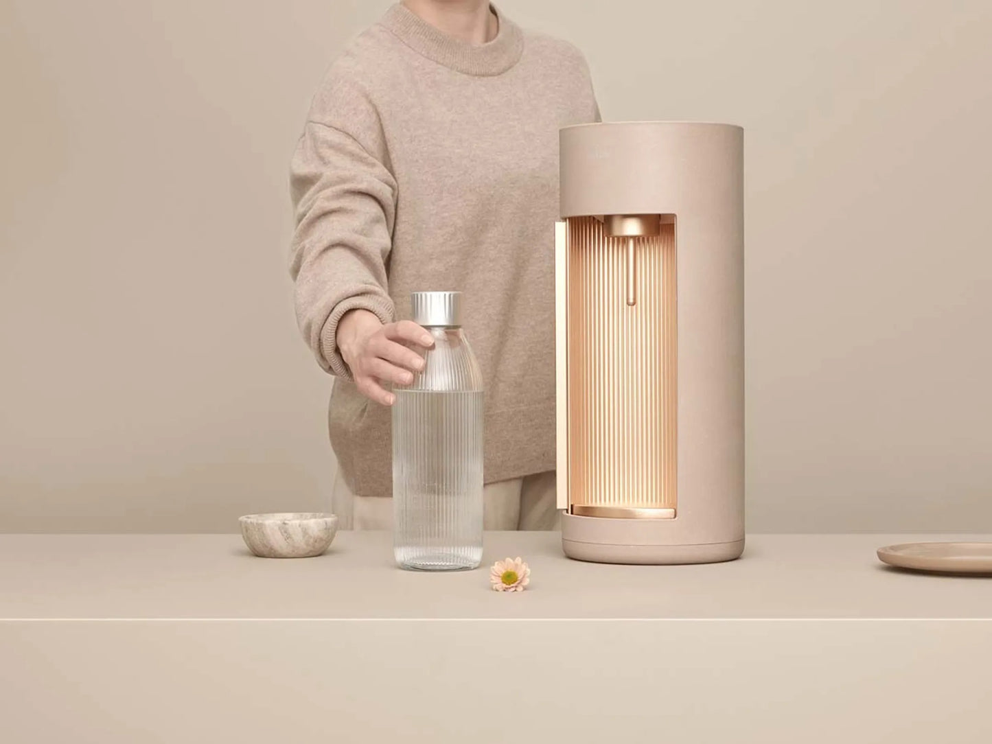 MySoda Bruiswatertoestel Glassy Latte